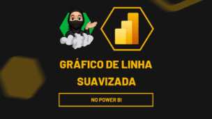 gráfico de linha suavizada no power bi