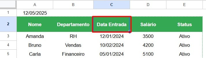 Atalho para Quebra de Linhas no Google Sheets