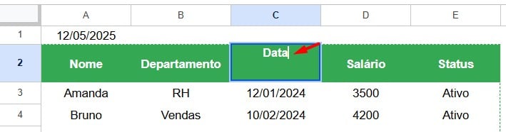 Atalho para Quebra de Linhas no Google Sheets