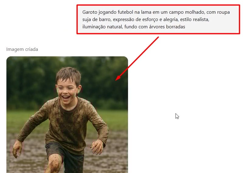 Imagem Gerada Pelo ChatGPT de Acordo com o Prompt