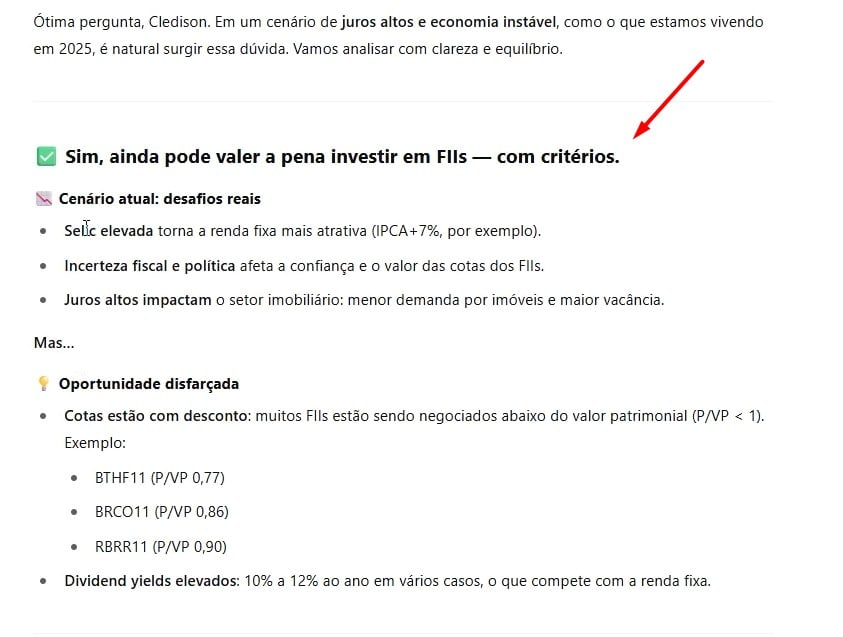 Resultado do Prompt Enviado ao ChatGPT