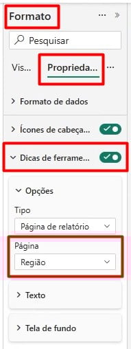 Ativando Tooltips no Power BI