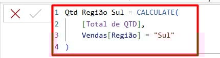 Aplicando a DAX CALCULATE no Power BI