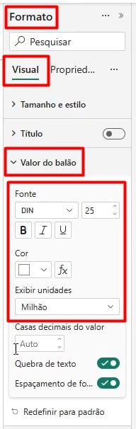 Personalizando Gráficos no Power BI