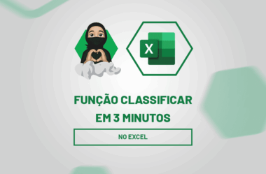 Função CLASSIFICAR no Excel em 3 Minutos