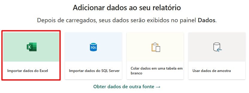 Importando Dados do Excel para o Power BI