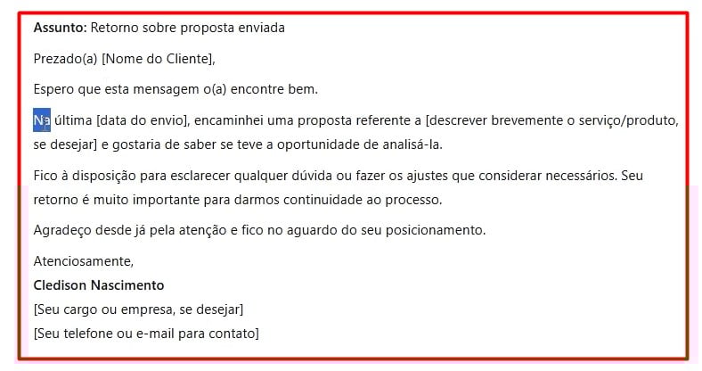 Resultado do Prompt Enviado ao ChatGPT