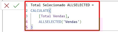 Aplicando DAX ALLSELECTED em Medidas do Power BI