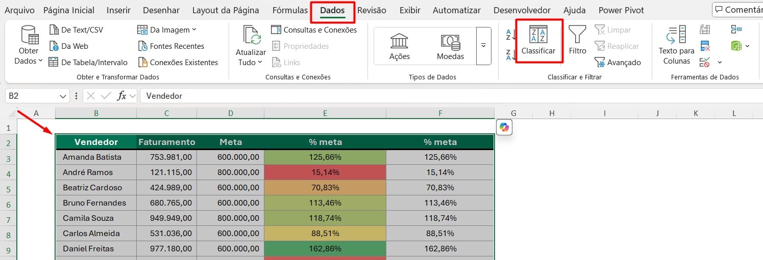 Aprenda Fórmulas de Porcentagem no Excel