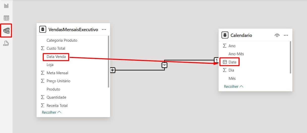 Relacionamento Entre Tabelas no Power BI