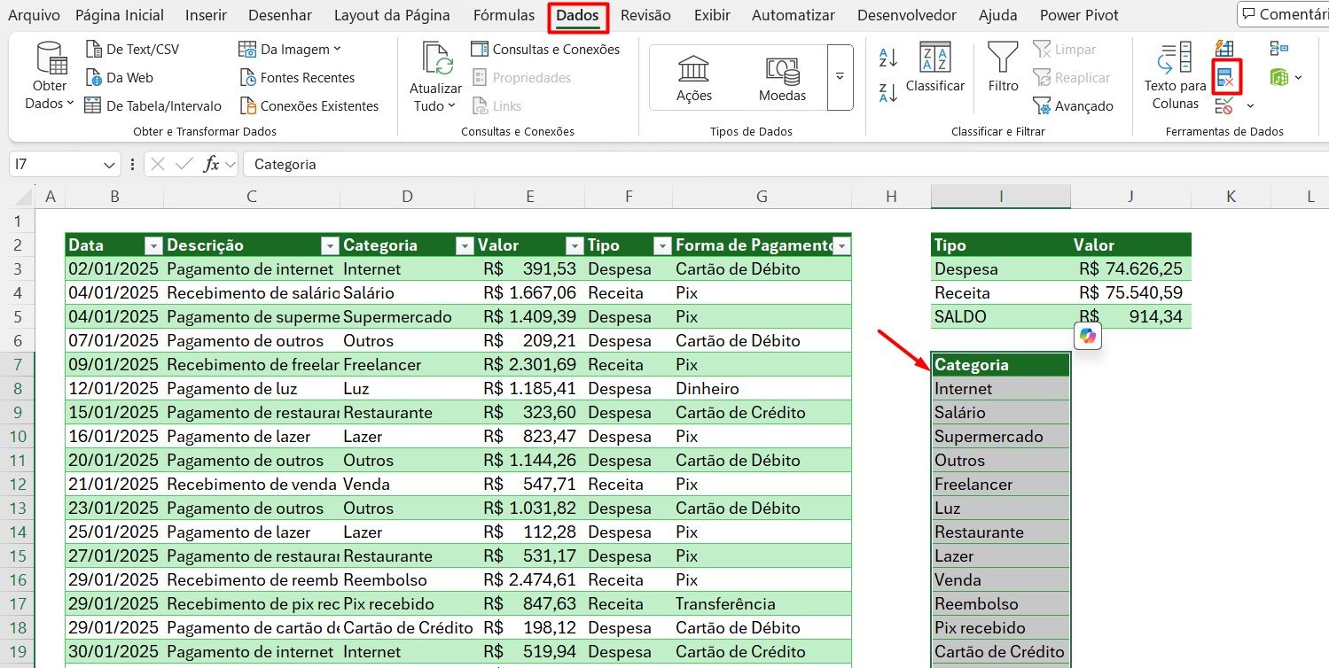 Removendo Duplicadas no Excel