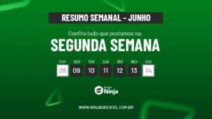 resumo semanal junho