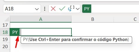 Ativando Python no Excel