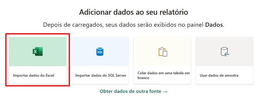 Importando Tabela do Excel para o Power BI