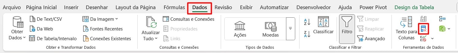 Removendo Dados Duplicados no Excel