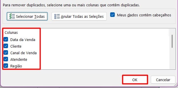 Removendo Dados Duplicados no Excel