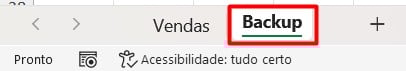 Aba de Backup Inserida no Excel