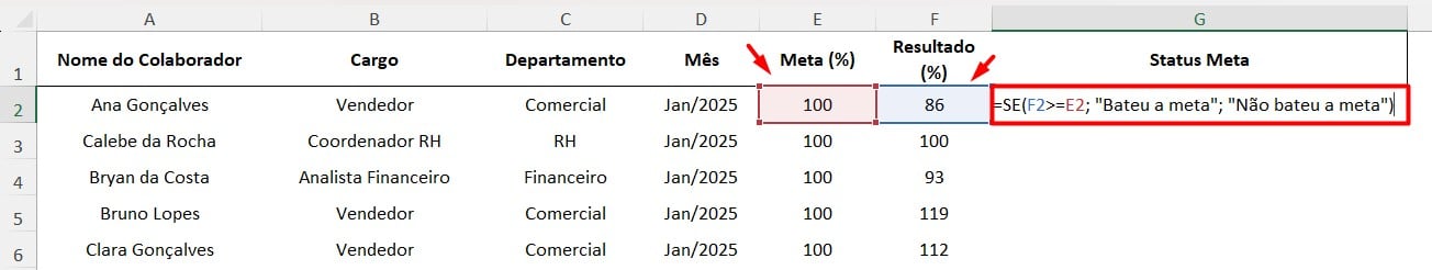 Aplicando Fórmula Sugerida Pelo DeepSeek