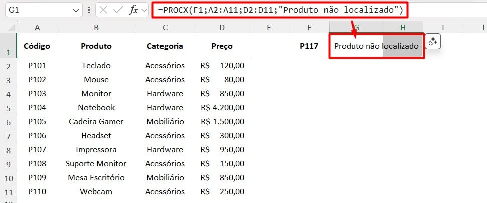 Ajuste de Erro ND no Excel