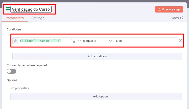 Configurando Fluxo de Trabalho no N8N