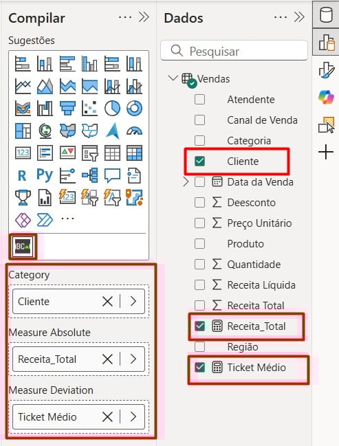 Criando Gráfico Scroller no Power BI