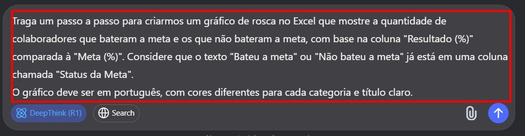 Enviando Prompt ao DeepSeek