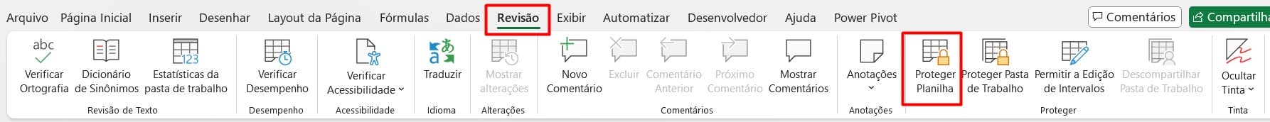 Bloqueando Células com Fórmulas no Excel