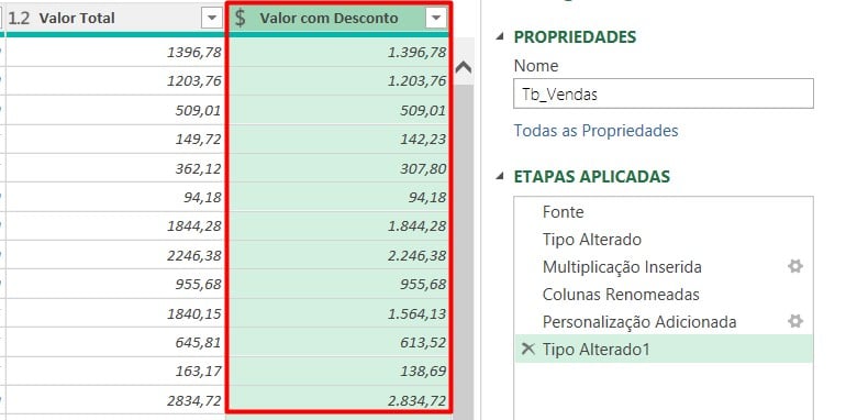 Coluna Calculada no Power Query