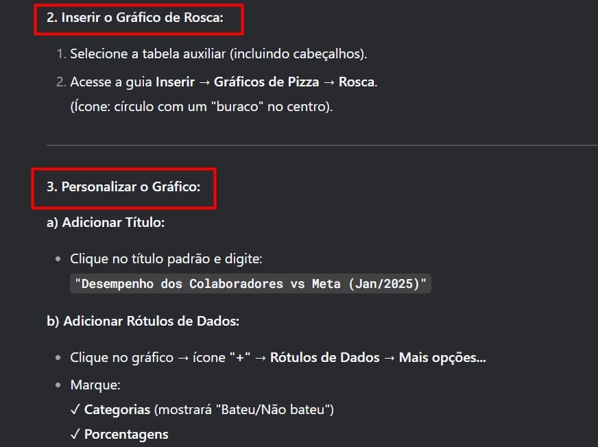 Criando Gráfico no Excel com o DeepSeek