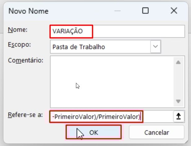 Registrando Fórmula com LAMBDA no Excel