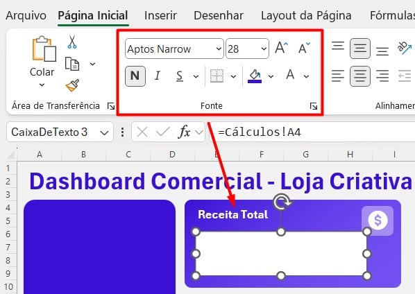 Personalizando Cartões no Excel