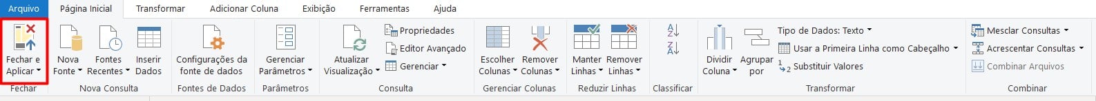 Acessando o Power BI pelo Power Query