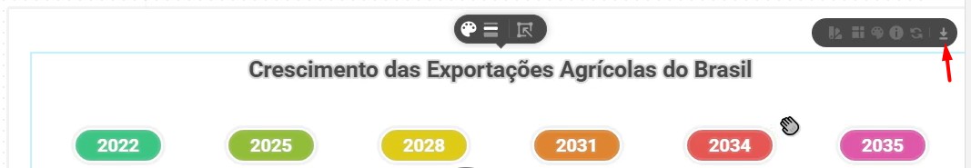 Opções de Download na IA Napkin