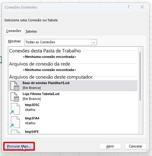 Criando Tabela Dinâmica com Dados Externos no Excel