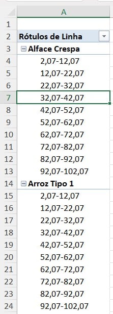  Classificação Automática na Tabela Dinâmica no Excel