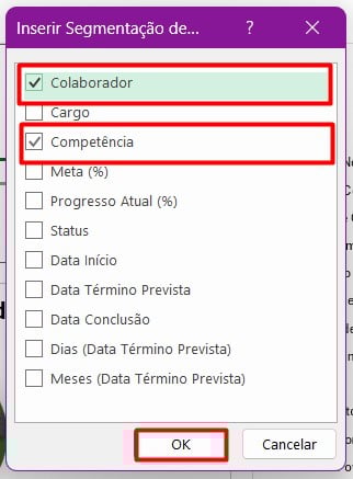 Criando Segmentação de Dados no Excel