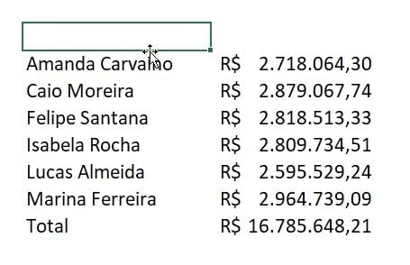 Função AGRUPARPOR no Excel