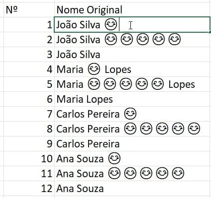 Tabela com Ícones no Excel