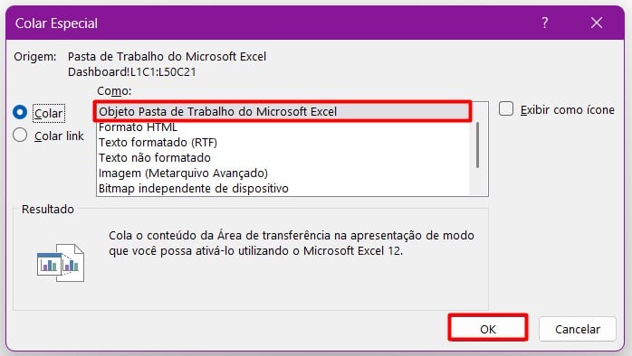 Conectando Excel com o PowerPoint