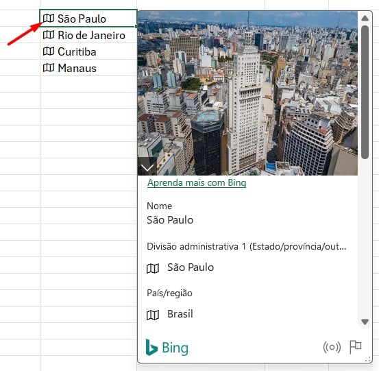 Configurando Dados no Excel