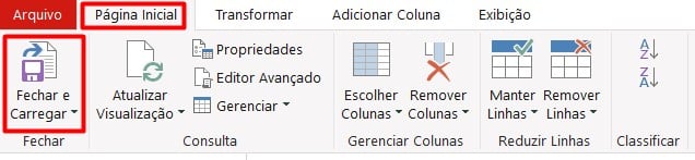 Carregando Dados do Power Query no Excel