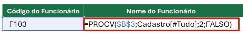 Função PROCV com Duas Planilhas no Excel