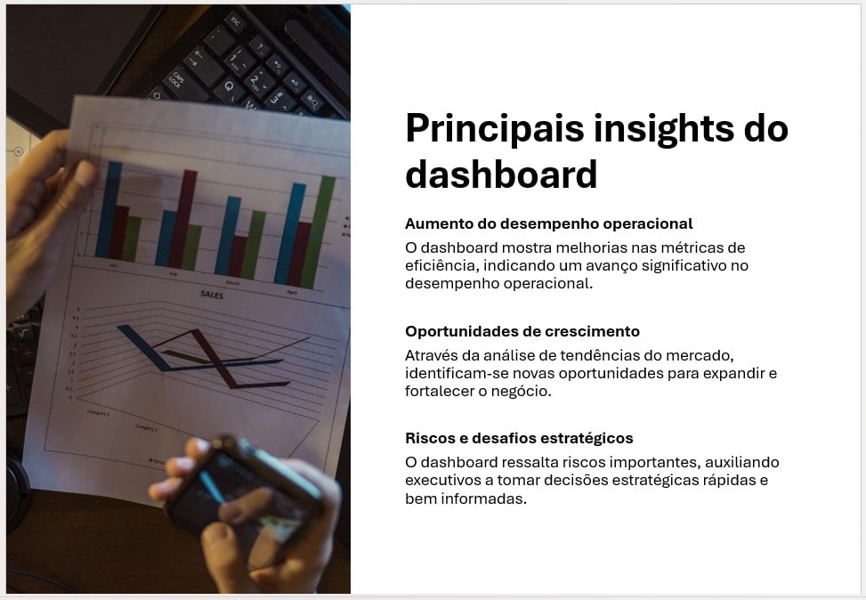 Gerando Novo Slide com o Copilot no PowerPoint
