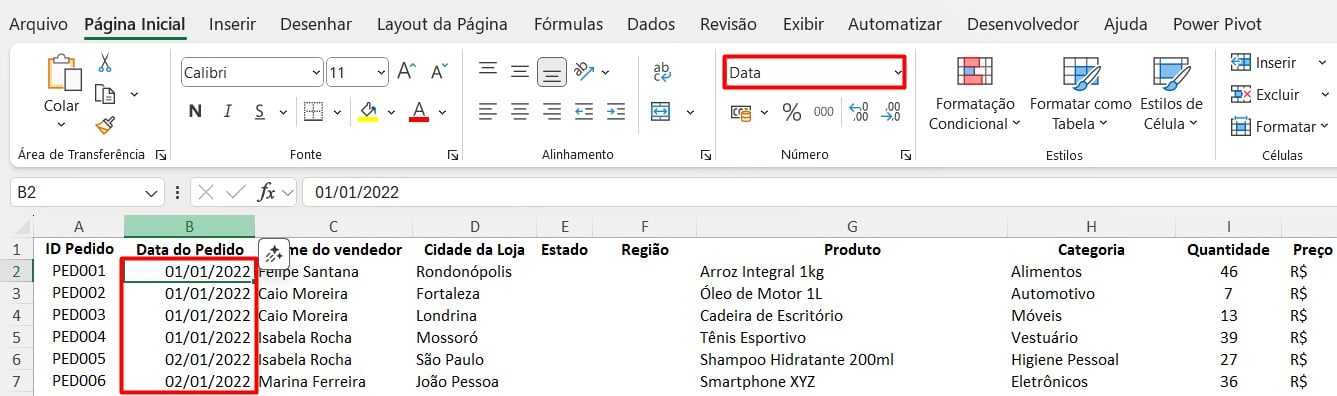 O Excel é uma ferramenta extremamente poderosa e versátil. No entanto, é comum que pequenos erros no uso diário acabem causando retrabalho, fórmulas incorretas ou até perda de dados importantes. Sendo assim, conhecer esses erros e aprender a evitá-los é essencial para quem quer trabalhar com mais segurança e eficiência. A seguir, veja os 10 erros mais comuns no Excel, suas causas e o que fazer para não cair nessas armadilhas. Vamos lá! Não Travar Referências nas Fórmulas Um dos erros mais frequentes é copiar fórmulas sem travar as referências. Por exemplo, ao usar uma fórmula e copiar para baixo, o Excel muda automaticamente as células. Isso é ótimo em alguns casos, mas pode causar erros em outros. Como evitar: Use o símbolo $ para travar a referência. • $A$1 trava linha e coluna. • A$1 trava apenas a linha. • $A1 trava apenas a coluna. Dica Ninja: pressione F4 após selecionar a célula na fórmula para alternar entre os tipos de travamento. Inserir Dados Misturados Misturar números e textos na mesma coluna atrapalha cálculos, filtros e até gráficos. Por exemplo, colocar 100 em uma célula e cem em outra na mesma coluna faz o Excel interpretar de formas diferentes. Sendo assim, padronize o tipo de dado em cada coluna. Ou seja, se é valor numérico, mantenha apenas números. Não Formatar Corretamente as Datas Datas digitadas de forma incorreta podem virar textos. Por exemplo, escrever 12.03.25 pode ser interpretado como texto, e as fórmulas aplicadas não funcionarão. Formatar Datas como Data no Excel