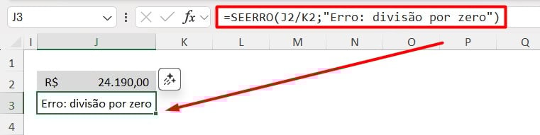 Solução para o Erro de Divisão no Excel