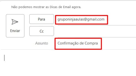 E-mail Automático no Excel