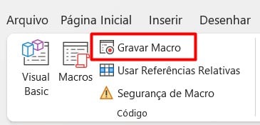 Gravando Macro no Excel