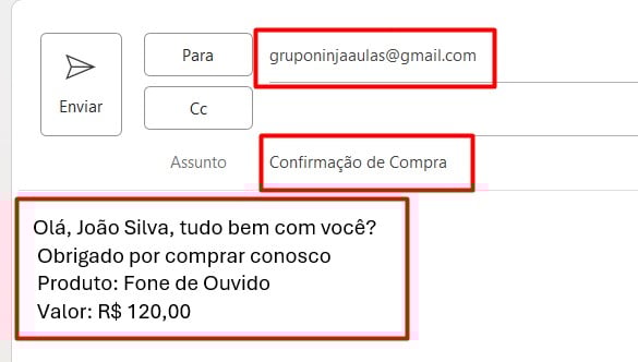 Resultado da Função HIPERLINK no Excel