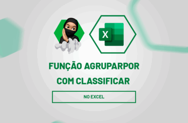 Função AGRUPARPOR com CLASSIFICAR no Excel