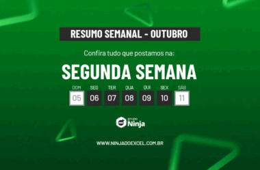 Resumo Semanal: Segunda Semana de Outubro de 2025